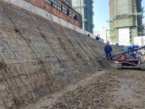 合川建筑边坡支护